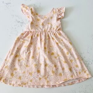 Izaac Mizrahi floral hydrangea dress pale pink size 2T